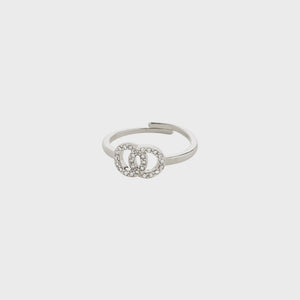 Lulu Halos Stack Ring / Silver