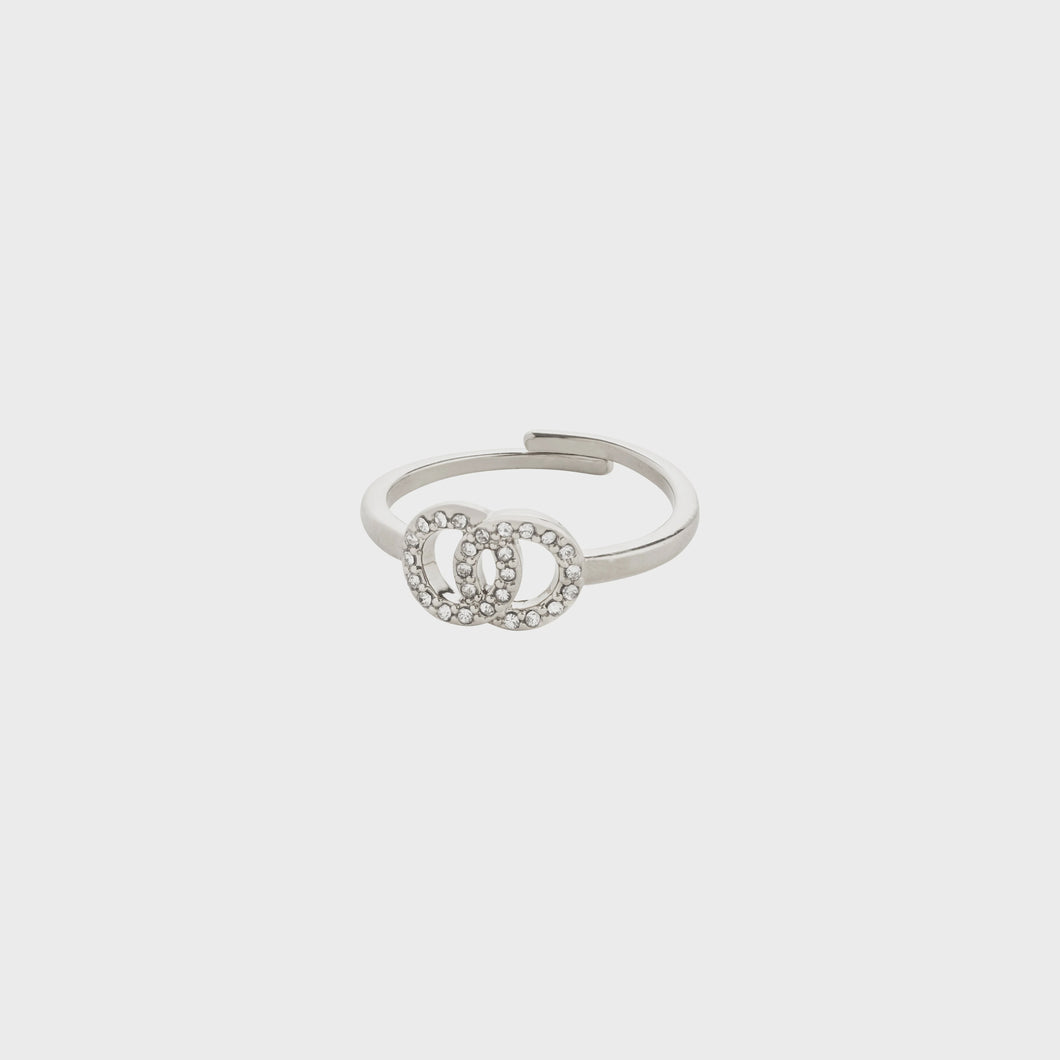 Lulu Halos Stack Ring / Silver