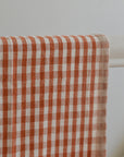 Gingham Tea Towel / Burnt Orange