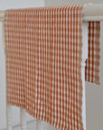 Gingham Tea Towel / Burnt Orange