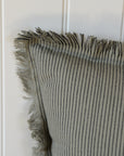 Green Striped Cushion 50 x 50cm