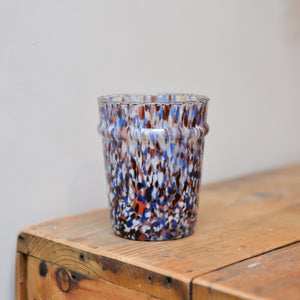 Multi Speckle Drinking Glass