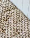 Pink and Green Floral Printed Mattress