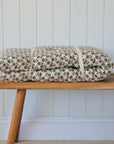 Pink and Green Floral Printed Mattress