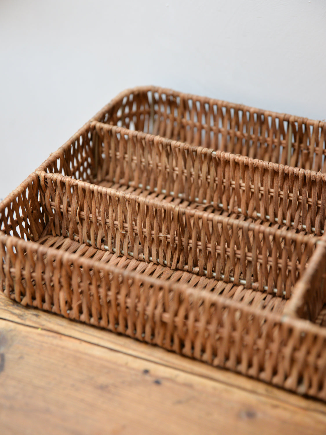 Rattan Cutlery Tray
