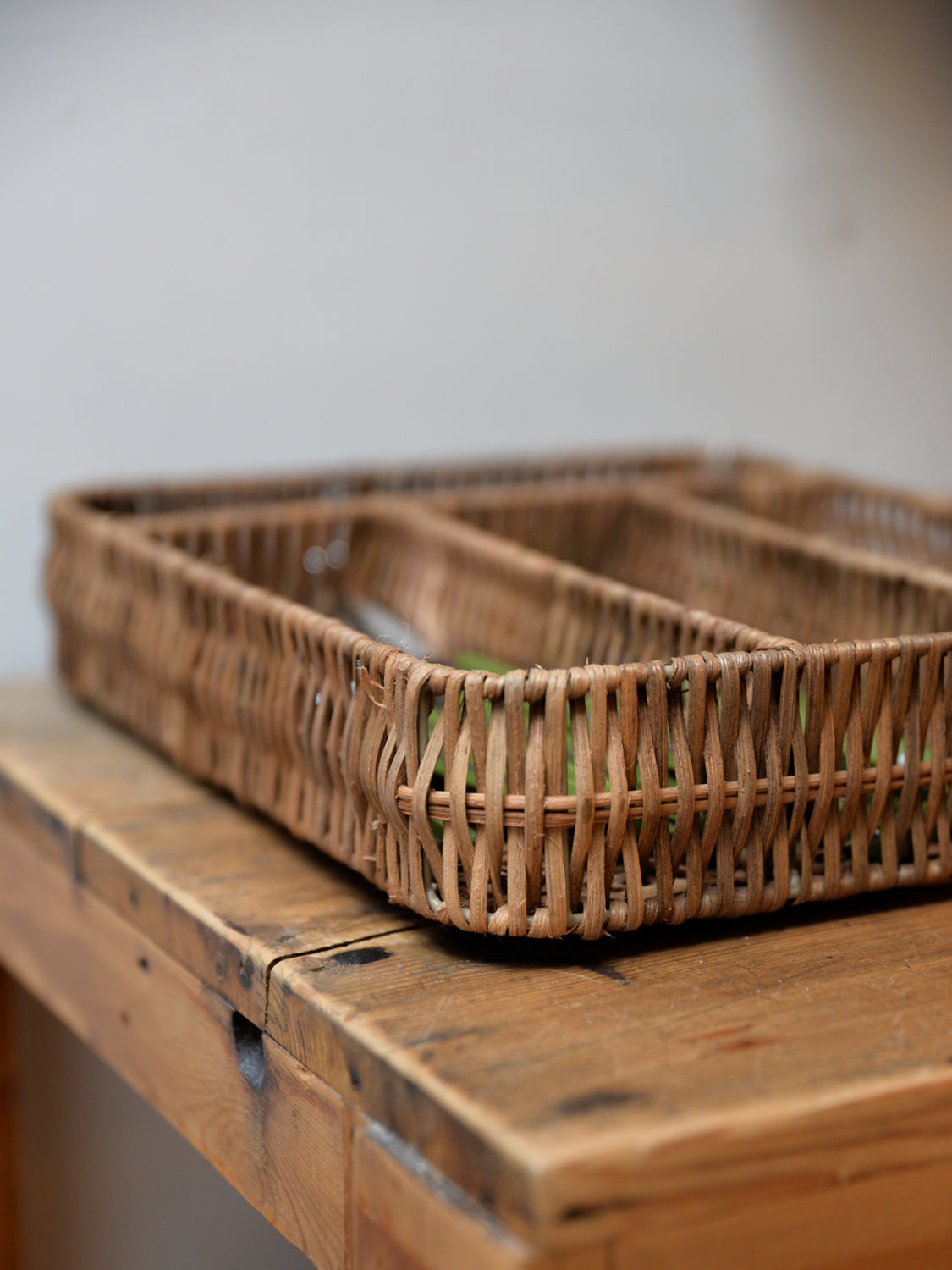 Rattan Cutlery Tray