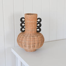 Load image into Gallery viewer, Rattan Vase