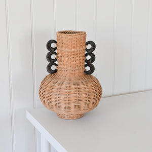 Rattan Vase