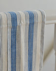 Striped Tea Towel / Blue
