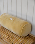 Velvet Bolster Cushion / Honey