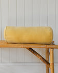 Velvet Bolster Cushion / Honey