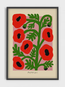 Red Poppies by Madelen Mollard - A5