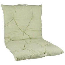 Load image into Gallery viewer, Green Stripe Bench or Chair Cushion