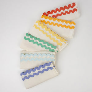 Colourful Ricrac Fabric Placemats