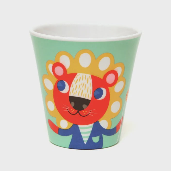 Petit Monkey Melamine Cup / Lion & Tiger