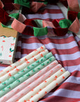 Festive Patterned Table Candles
