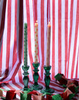 Festive Patterned Table Candles