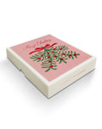 Merry Christmas Mistletoe Box of 6 Cards