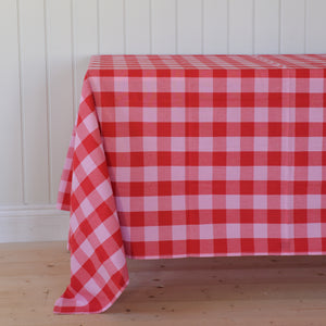 Pink and Red Tablecloth Paola