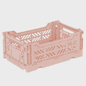 Mini Folding Crate / Milk Tea
