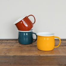 Load image into Gallery viewer, Coloured Enamel Belly Mug / Various Colours