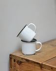 Enamel Espresso Cup / Black