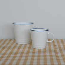 Load image into Gallery viewer, White Porcelain Tea/Coffee Cup