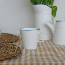 Load image into Gallery viewer, White Porcelain Tea/Coffee Cup