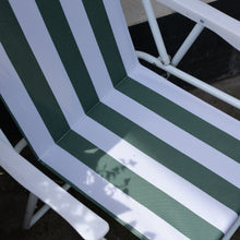 Load image into Gallery viewer, Striped Folding Beach Chair