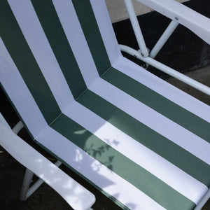 Striped Folding Beach Chair