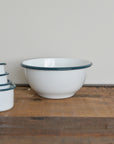 White Enamel Mixing Bowl / Sizes