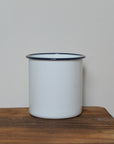 White Enamel Utensil Holder