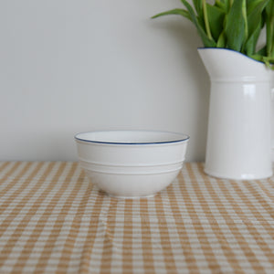 White Porcelain Dessert or Cereal Bowl / 15cm