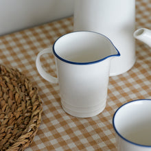 Load image into Gallery viewer, White Porcelain Milk Jug