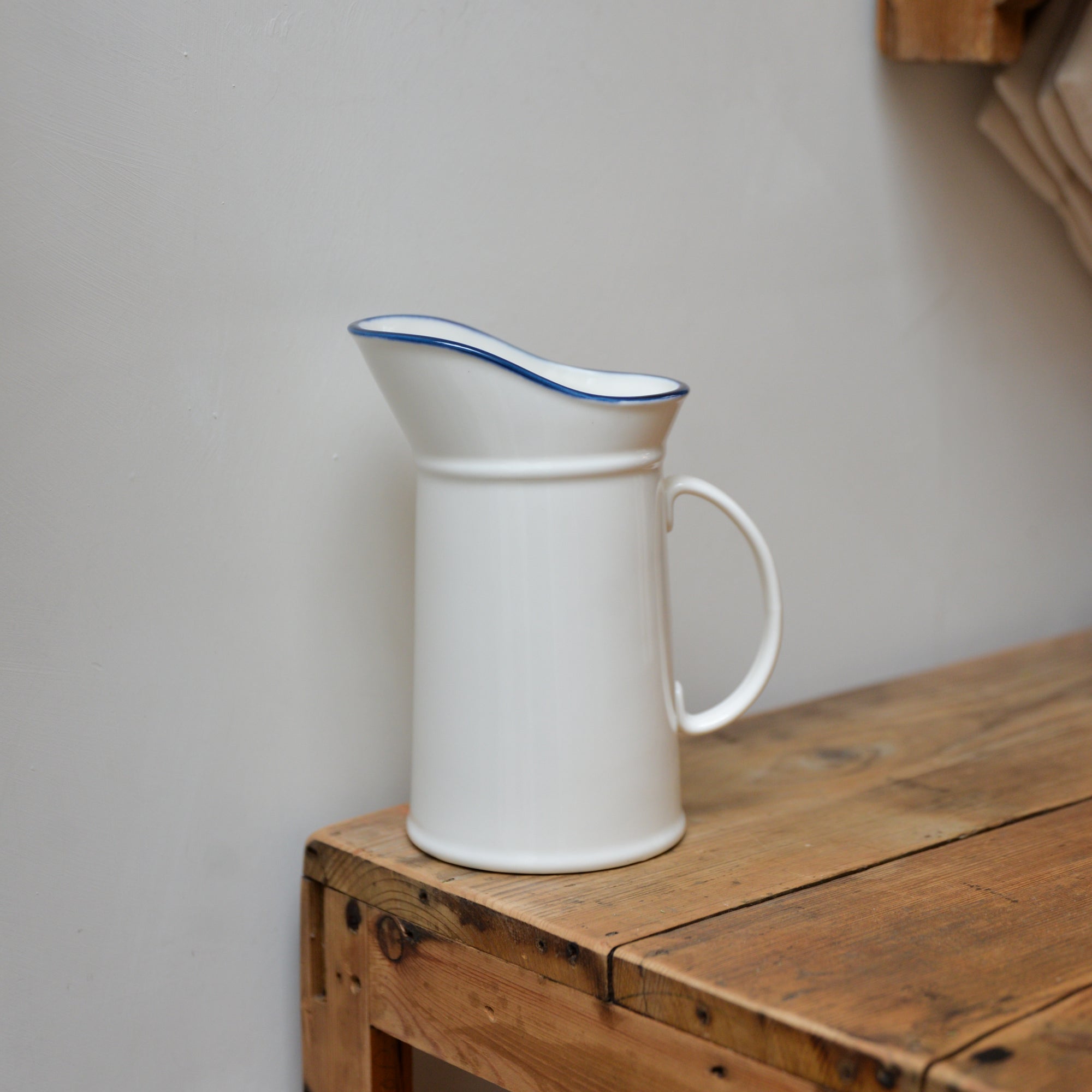 White Porcelain Water Jug