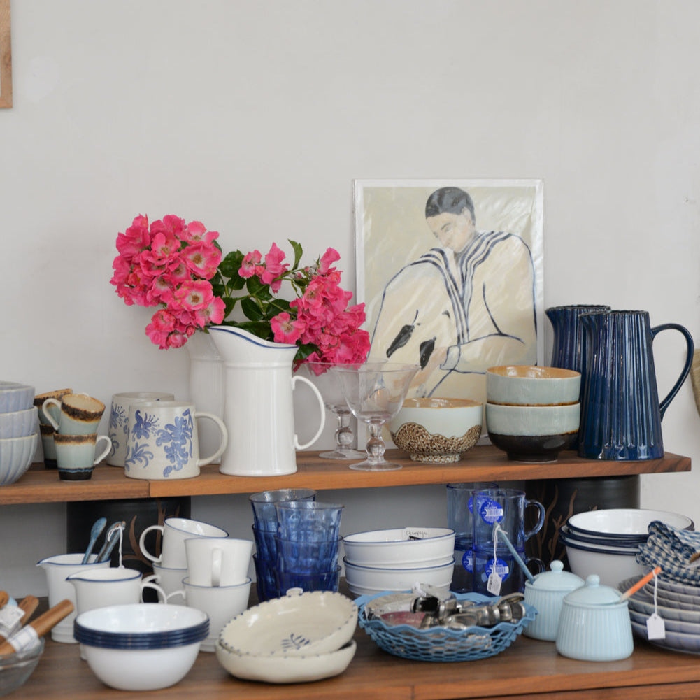 White Porcelain Water Jug