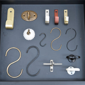 IB Laursen Metal Double Hook in Various