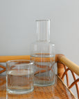 Fern Etched Carafe and Glass Set