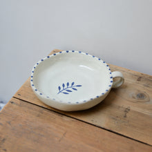 Load image into Gallery viewer, Handpainted Botanic Spot Dish / Ink