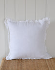 Oli Ruffle Cushion White 40x40cm
