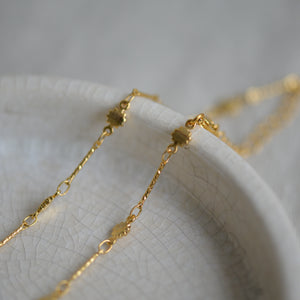 Sun Chain Gold Necklace