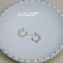 Load image into Gallery viewer, Wiggle Silver Earrings / Small