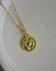 Zodiac Gold Coin Necklaces