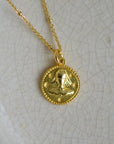 Zodiac Gold Coin Necklaces