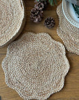 Scalloped Placemat / Natural