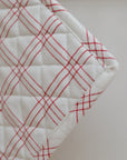 Check Pot Holder / Red