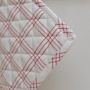 Check Pot Holder / Red