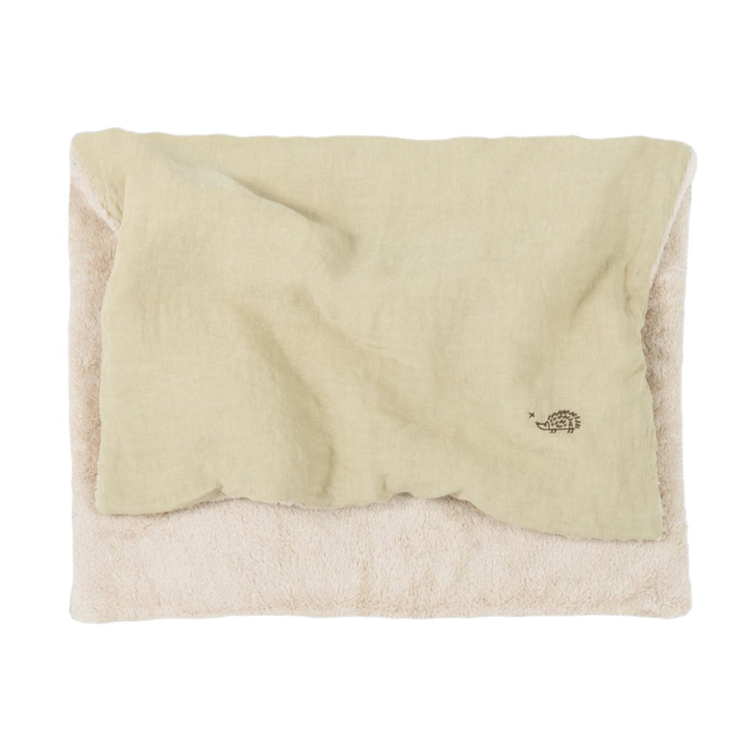 French Linen Winter Blanket Green Tea