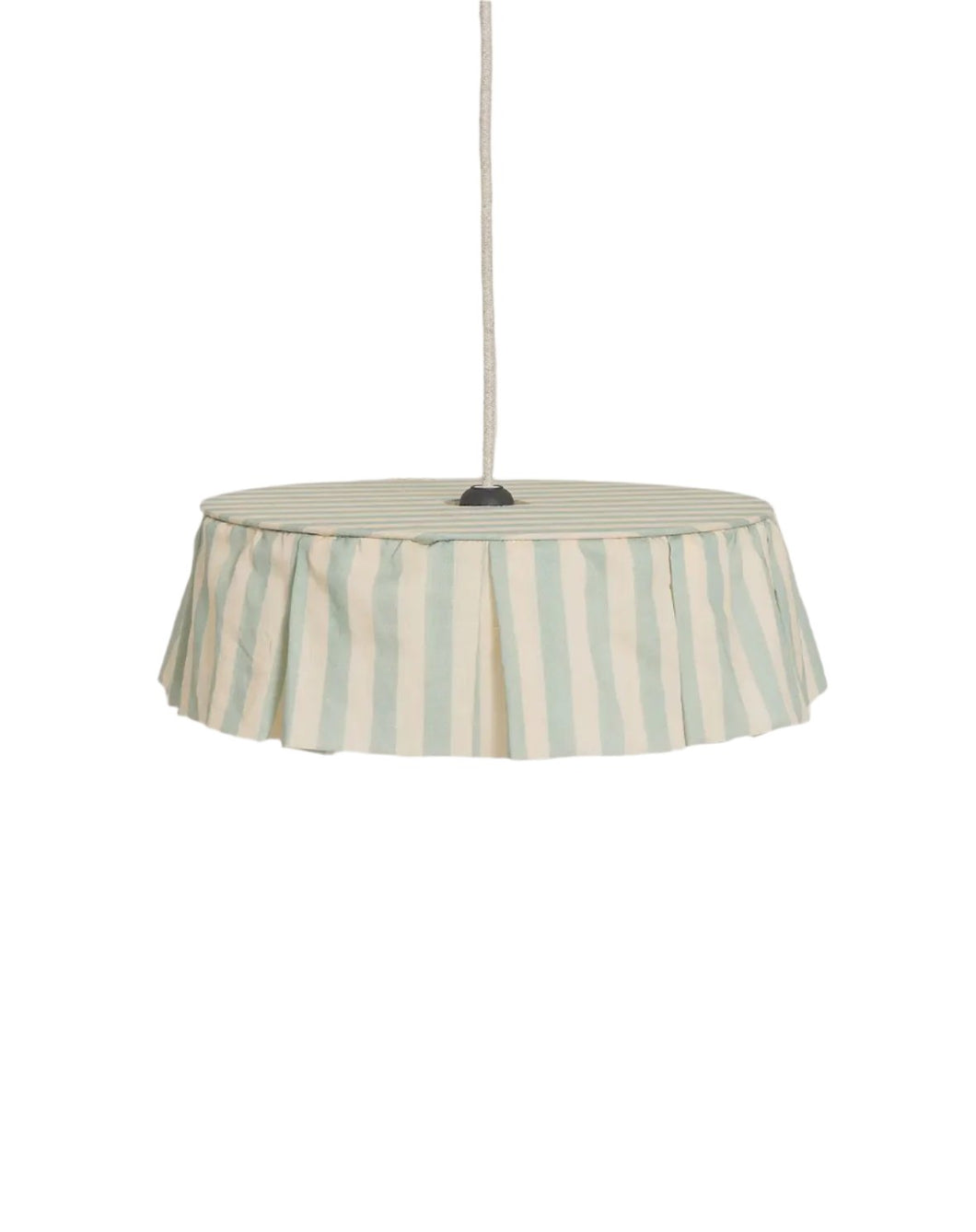 Vibes Pendant Fabric Lampshade 40 cm / Turquoise Stripes