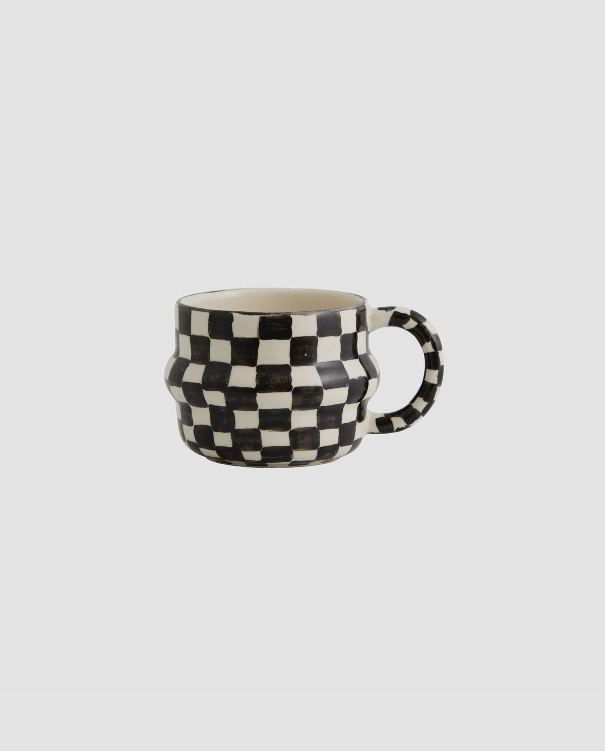 Ysia Check Cup / Black